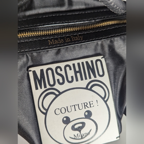 Moschino Blk teddybear tote THIS IS NOT A MOSCHINO TOY Handbag - Picture 8 of 11